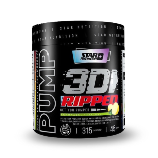 Pump 3d Evolution Ripped X 315gr - Star Nutrition