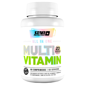 Multivitamin All In One x60 Caps - Star Nutrition Sin Sabor