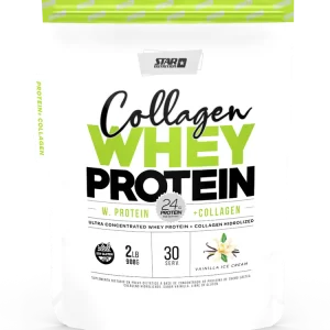 Collagen Whey Protein Star Nutrition 2lb Proteina + Colageno